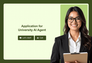 University Application AI Agent Template Thumbnail