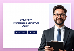 University Preferences Survey AI Agent Template Thumbnail