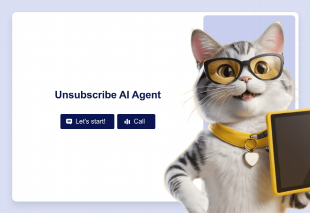 Unsubscribe AI Agent Template Thumbnail