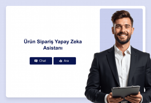 Ürün Sipariş Yapay Zeka Asistanı Thumbnail