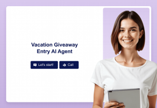 Vacation Giveaway AI Agent Template Thumbnail
