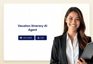 Vacation Itinerary AI Agent Template Thumbnail