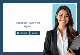 Vacation Review AI Agent Template Thumbnail