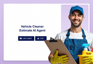 Vehicle Cleaner Estimate AI Agent Template Thumbnail