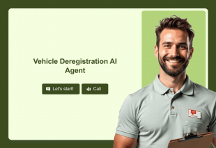 Vehicle Deregistration AI Agent Template Thumbnail