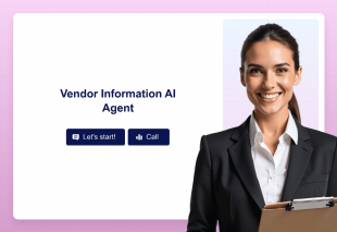 Vendor Information AI Agent Template Thumbnail