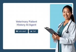 Veterinary Patient History AI Agent Template Thumbnail