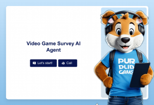 Video Game Survey AI Agent Template Thumbnail