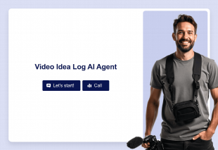 Video Idea Log AI Agent Template Thumbnail