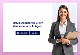 Virtual Assistance Client Questionnaire AI Agent Template Thumbnail