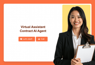 Virtual Assistant Contract AI Agent Template Thumbnail
