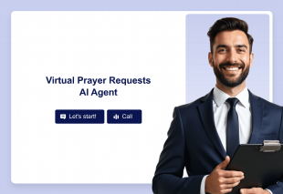 Virtual Prayer Requests AI Agent Template Thumbnail