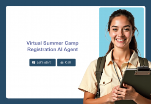 Virtual Summer Camp Registration AI Agent Template Thumbnail