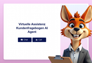 Virtuelle Assistenz Kundenfragebogen AI Agent Thumbnail