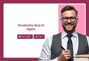 Vocabulary Quiz AI Agent Template Thumbnail