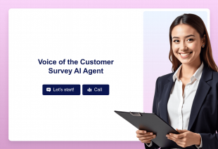 Voice of the Customer Survey AI Agent Template Thumbnail