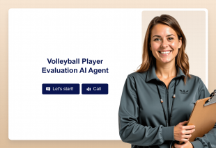 Volleyball Player Evaluation AI Agent Template Thumbnail