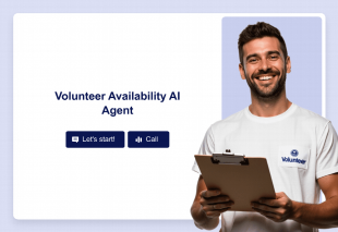 Volunteer Availability AI Agent Template Thumbnail
