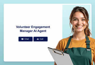 Volunteer Engagement Manager AI Agent Template Thumbnail