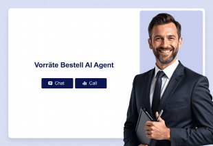 Vorräte Bestell AI Agent Thumbnail