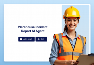 Warehouse Incident Report AI Agent Template Thumbnail