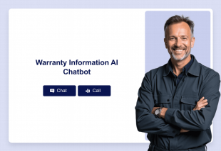 Warranty Information AI Chatbot Template Thumbnail