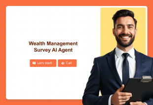 Wealth Management Survey AI Agent Template Thumbnail