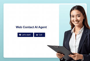 Web Contact AI Agent Template Thumbnail