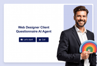 Web Designer Client Questionnaire AI Agent Template Thumbnail