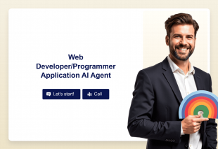 Web Developer/Programmer Application AI Agent Template Thumbnail