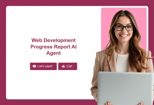 Web Development Progress Report AI Agent Template Thumbnail