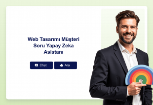 Web Tasarımı Müşteri Soru Yapay Zeka Asistanı Thumbnail