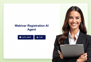 Webinar Registration AI Agent Template Thumbnail