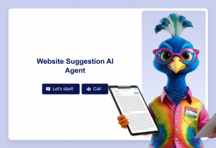 Website Suggestion AI Agent Template Thumbnail