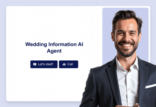 Wedding Information AI Agent Template Thumbnail