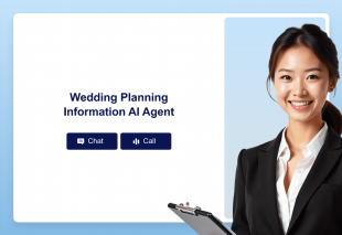 Wedding Planning Information AI Agent Template Thumbnail