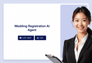 Wedding Registration AI Agent Template Thumbnail