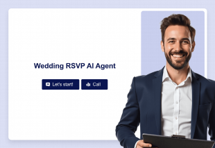 Wedding RSVP AI Agent Template Thumbnail