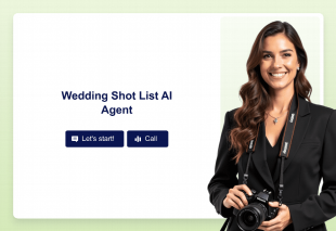 Wedding Shot List AI Agent Template Thumbnail