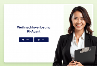 Weihnachtsverlosung KI-Agent Thumbnail