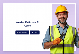 Welder Estimate AI Agent Template Thumbnail