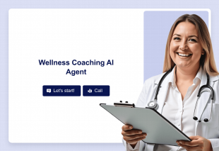 Wellness Coaching AI Agent Template Thumbnail