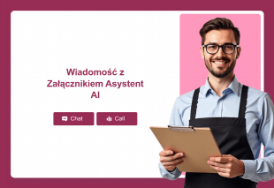 Wiadomość z Załącznikiem Asystent AI Thumbnail