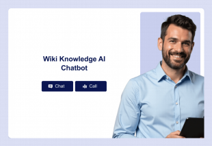 Wiki Knowledge AI Chatbot Template Template Thumbnail