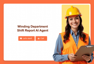 Winding Department Shift Report AI Agent Template Thumbnail