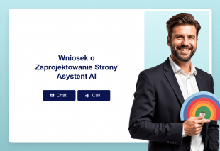 Wniosek o Zaprojektowanie Strony Asystent AI Thumbnail