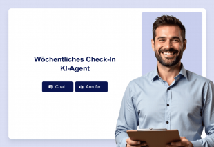 Wöchentliches Check-In KI-Agent Thumbnail