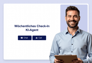 Wöchentliches Check-In KI-Agent Thumbnail