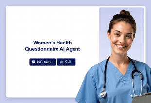Women's Health Questionnaire AI Agent Template Thumbnail