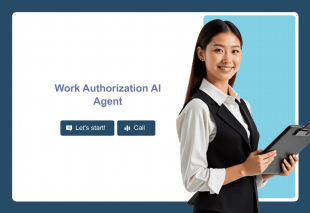 Work Authorization AI Agent Template Thumbnail